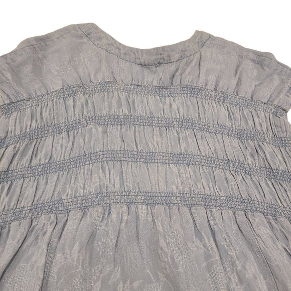 Maeve Chambray Linen Blend Mini Dress Women's Size XS - Picture 7 of 10